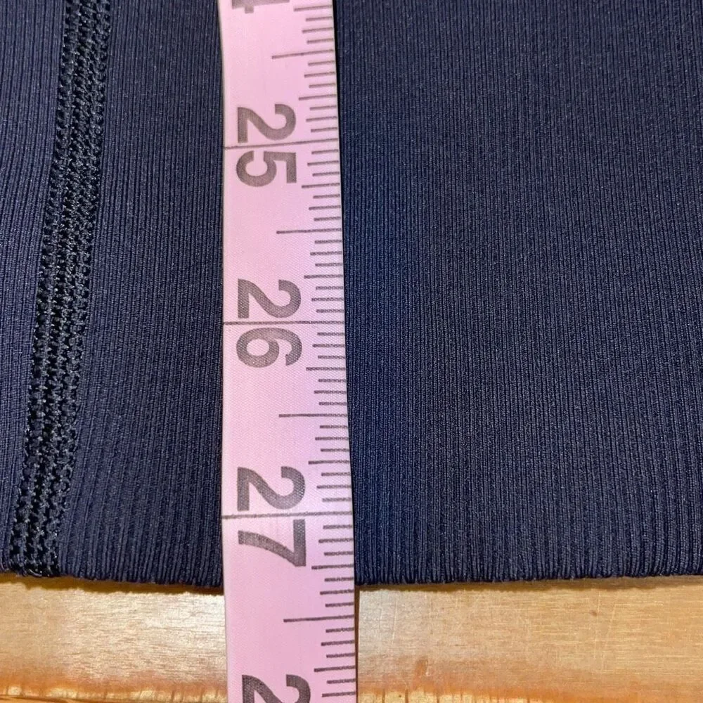 Lululemon Athletica Womens Daily Practice Zip Up Hooded Jacket Gray Black Size 8